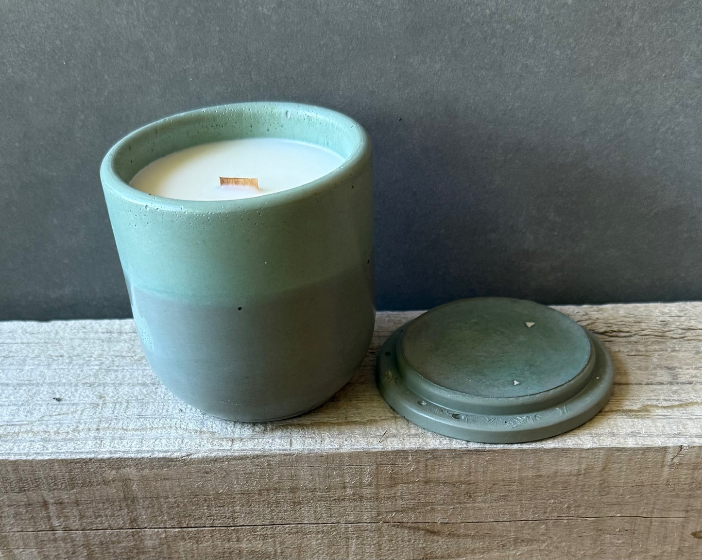 green and grey green concrete, #2505