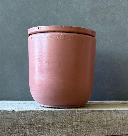 coral terracotta concrete, #2501