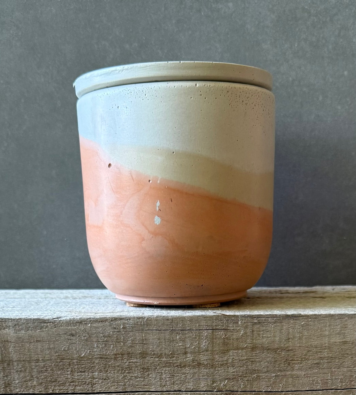 white, beige, and light orange concrete, #2506