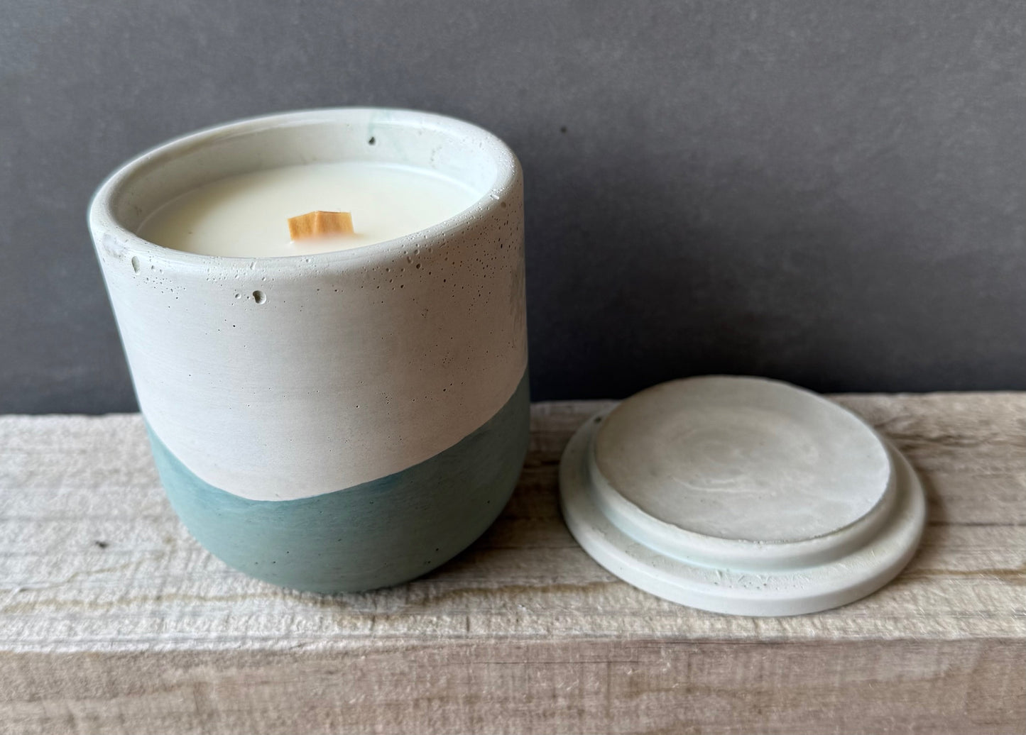 off white and blue grey concrete, #2514